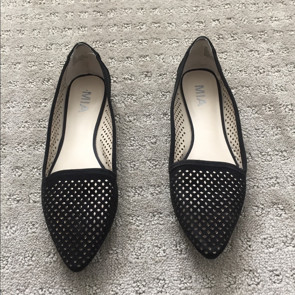 MIA - Esie Perforated Suede slip-on, sz.7